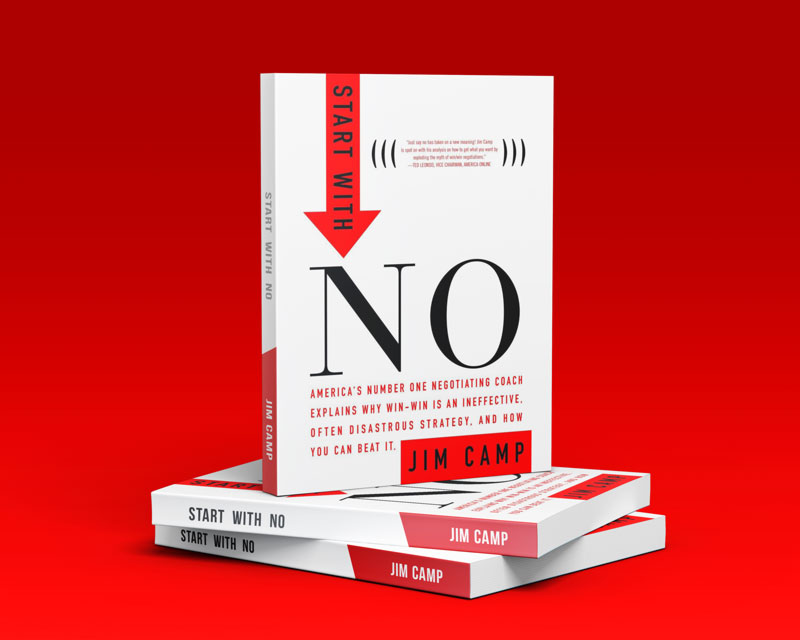 Start With No by Jim Camp, Available on Amazon